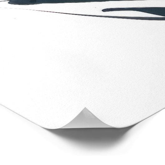 Uil Portret Dier Schilderen Wildlife Outdoors Art Poster (Hoek)