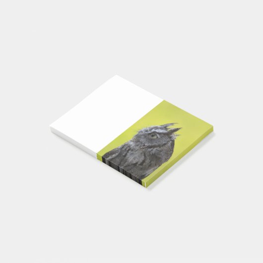 Uil Post het merkt op Post-it® Notes (Schuin)