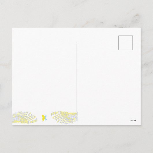 Uil postbezorging - Hogwarts geïnspireerd Feestdagenkaart (Achterkant)