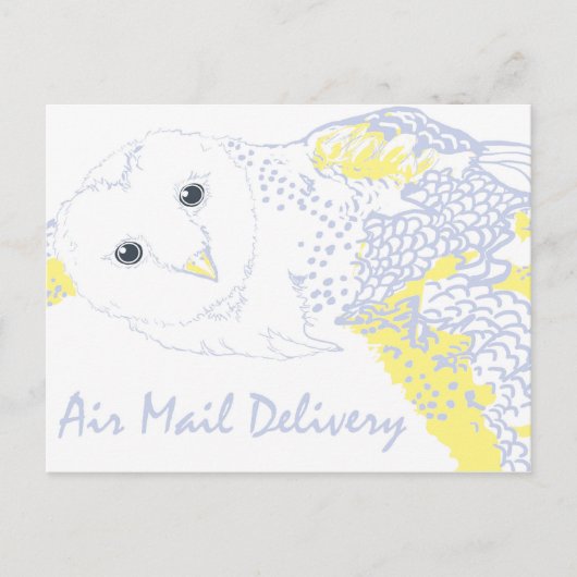 Uil postbezorging - Hogwarts geïnspireerd Feestdagenkaart (Voorkant)