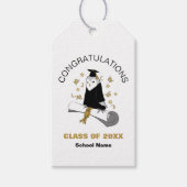 Uil Preschool / Kindergarten Afstudeerfeest Cadeaulabel (Voorkant)