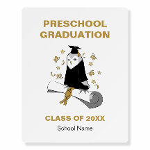 Uil Preschool / Kindergarten Afstuderen Ceremonie