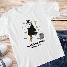 Uil Preschool / Kleuterschool Afstuderen Kinder T-shirt