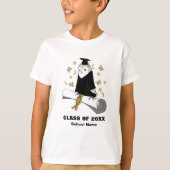 Uil Preschool / Kleuterschool Afstuderen Kinder T-shirt (Voorkant)