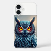 Uil Print iPhone Case cover stijlvol (Achterkant)