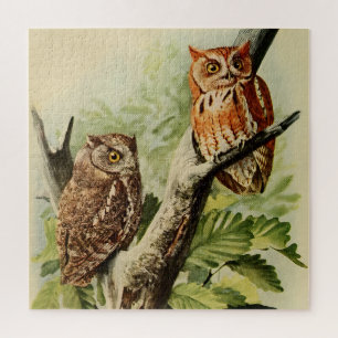 Uil Print Wall Art Legpuzzel