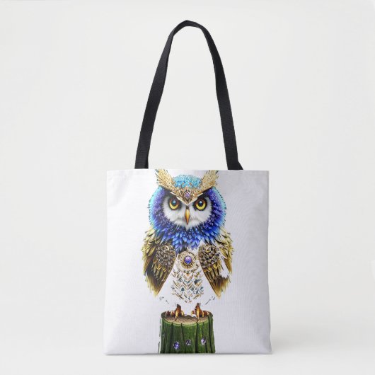 Uil-protocol Tote Bag (Voorkant)