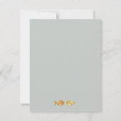 Uil & Pussycat verhalenboek bruiloft (Zee blauw) Save The Date (Achterkant)