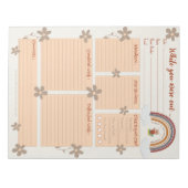 Uil Rainbow Substitute Report Notitieblok (Voorkant)