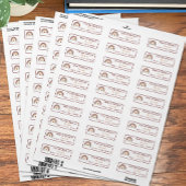 Uil Rainbow Teacher Classroom Library Budget Label