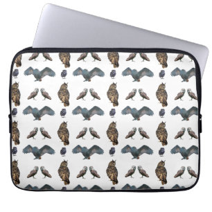 Uil Razernij Laptop Hoes (kies kleur)