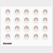 Uil Regenboog Leraar Klasbibliotheek Stickers (Vel)