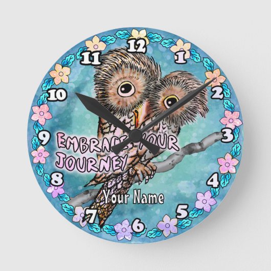 Uil Reis Ronde Klok (Voorkant)