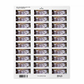 Uil retouradreslabel etiket (Full Sheet)