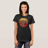 Uil Retro Style Uil T-shirt (Voorkant volledig)