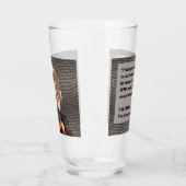 Uil, Rockefeller, citaat, 2-zijdig, Glas (Links)