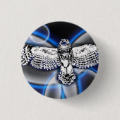 Uil Ronde Button 3,2 Cm (Voorkant)