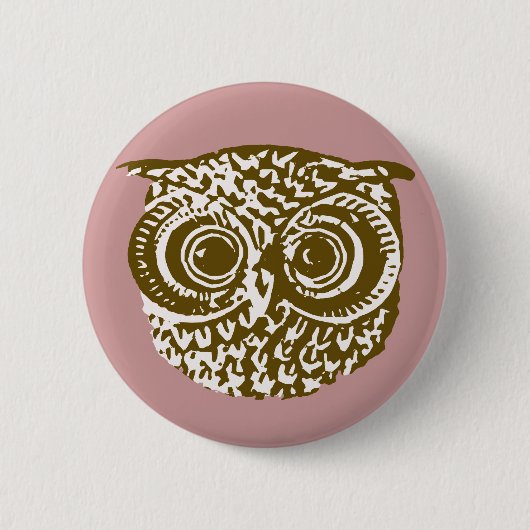 uil ronde button 5,7 cm (Voorkant)