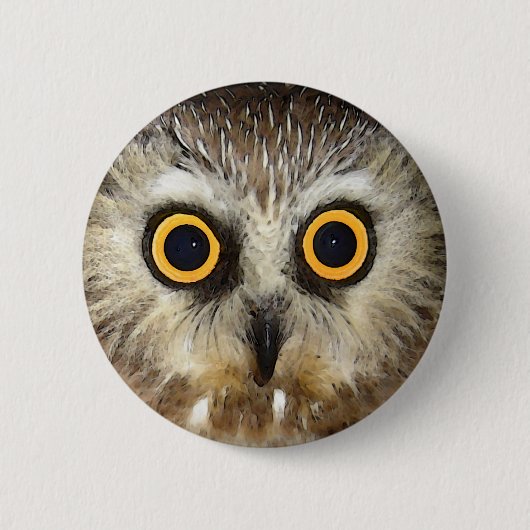 uil ronde button 5,7 cm (Voorkant)