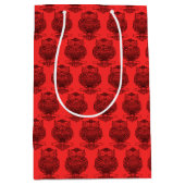 Uil (rood) - Cadeautas (Voorkant)