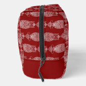 Uil (rood) - Dopp Kit Toilettasje (Rechts)