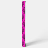 Uil (roze) - Samsung Case Galaxy Hoesje (Linkerkant)