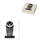 Uil Rubberstempel (Gestempeld)