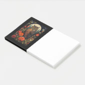Uil 's nachts bij volle maan post-it® notes (Schuin)