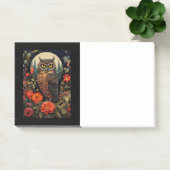 Uil 's nachts bij volle maan post-it® notes (Kantoor)