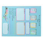 "UIL Samen Nu" Dagelijkse Zelfzorg Notitieblok (Voorkant)