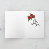 Uil Santa Kaart (Binnen)