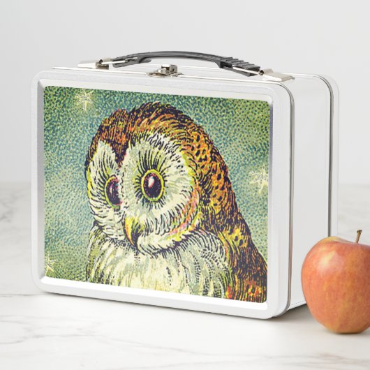  uil schattig illustratie schuur uil blauwgroen br (In situ)