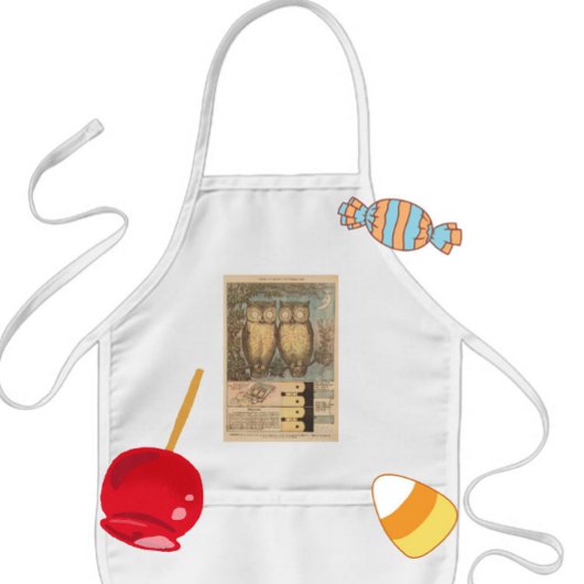  uil schattige herfst kinderen ambacht kinder schort