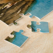 Uil Schattige Vogel Dier Maan Aquarel Bos Legpuzzel (Zijkant)