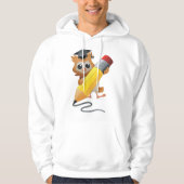 Uil Schrijft Hoodie (Voorkant)