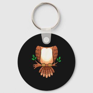 Uil shirt volwassenen mannen vrouwen kinderen uil sleutelhanger