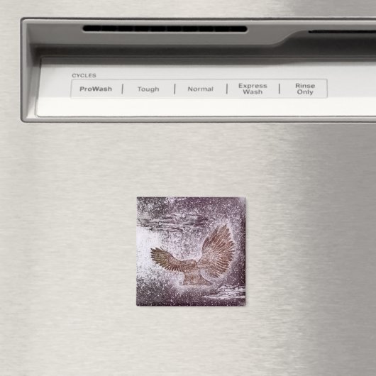 Uil Silent Flight Magneet (Insitu (Vaatwasser))