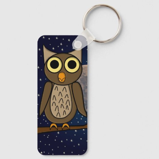 uil sleutelhanger (Achterkant)