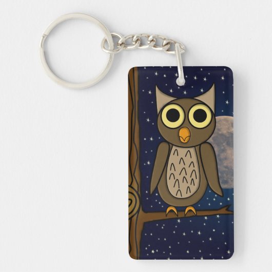 uil sleutelhanger (Voorkant)