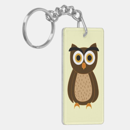 uil sleutelhanger (Voorkant Links)