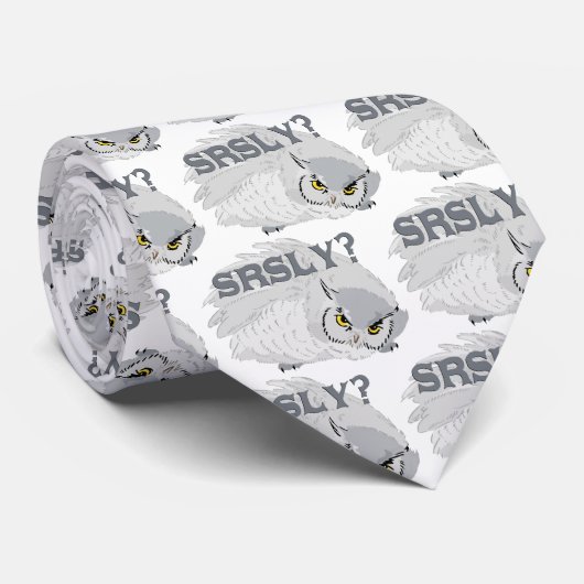 Uil SLY? Stropdas (Opgerold)