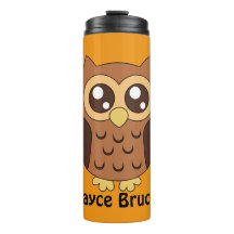 Uil-some Tumbler Gepersonaliseerde Thermische Tumb