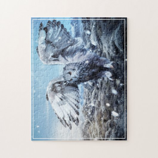 Uil spel puzzel (Verticaal)