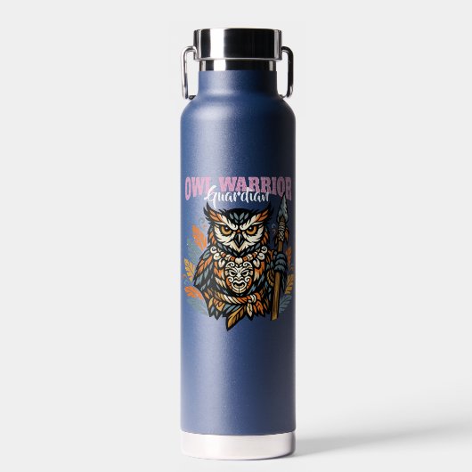Uil Stam Krijger, Bewaker van de Nacht Waterfles (Voorkant)