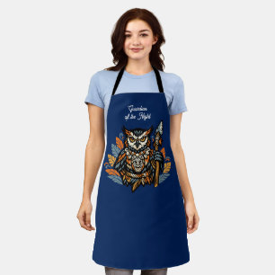 Uil Stam Krijger Wild Stijl Cadeau Schort