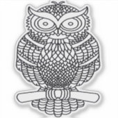 Uil - Sticker (Voorkant)