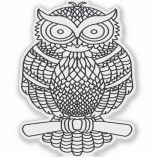 Uil - Sticker