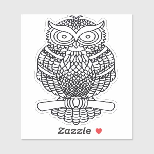 Uil - Sticker (Vel)
