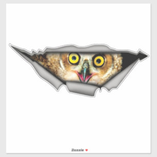 Uil sticker, auto sticker, Vinyl sticker, Auto dec Sticker