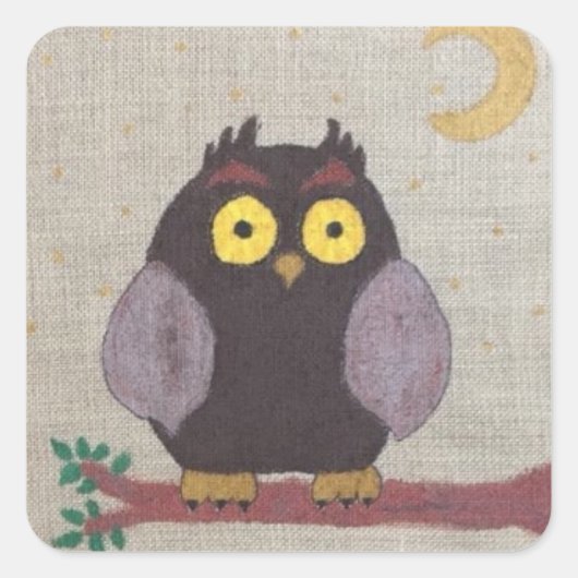 Uil Stickers (Voorkant)